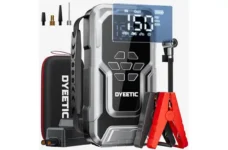 Dyeetic Portable Car Jump Starter with Air Compressor