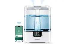 MERONTE 6L Cool Mist Top Fill Humidifier with Essential Oil Diffuser