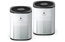 CHIVALZ Air Purifiers for Bedroom with True HEPA Filter, 2 Pack