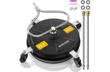 EVEAGE 13.7″ Black Pressure Washer Surface Cleaner