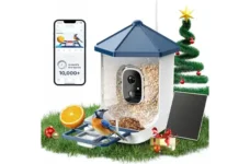 LIWAN Smart Bird Feeder with Camera Solar Powered