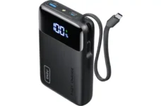 INIU Fast Charging 45W 20000mAh Power Bank with Built in Cable