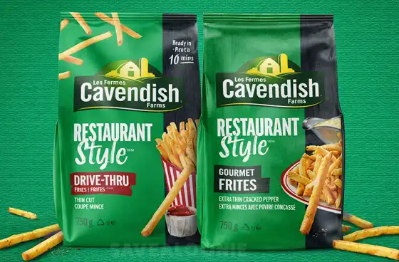 save $2.00 off the purchase of Cavendish Farms Restaurant Style Gourmet Frites or Drive-Thru Fries