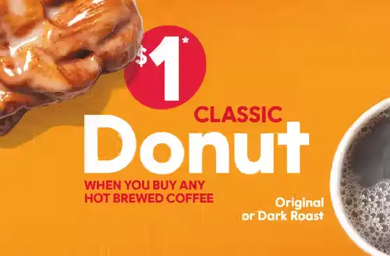 tim hortons $1 donut deal