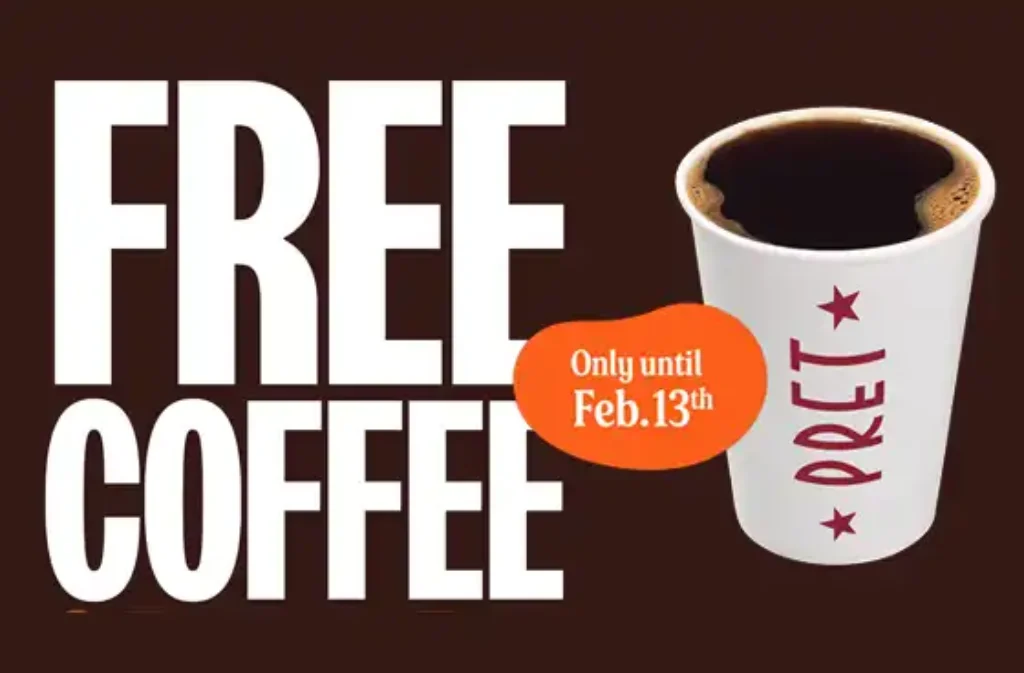 free coffee at a&w in canada