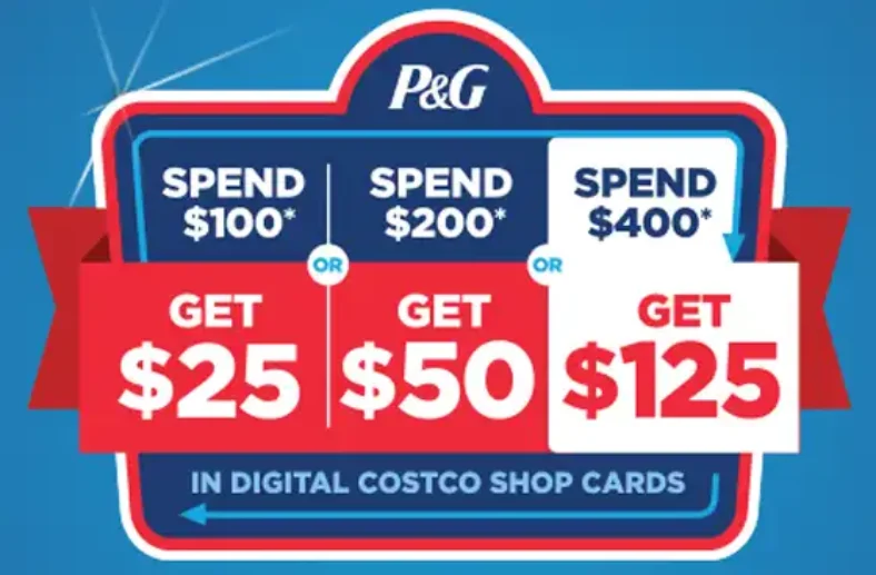 costco P&G promotion