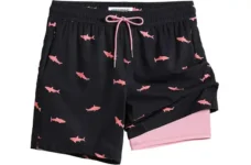 MaaMgic Mens Swim Shorts with Compression Liner