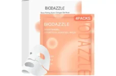 BioDazzle Collagen Overnight Deep Hydrating Face Mask, 4 pack