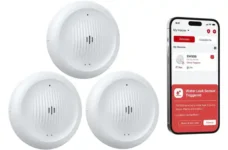 X-Sense Wi-Fi Water Leak & Freeze Detector, No Hub Required, 3 Pack