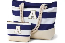 Vavabox Initial Beach Tote Bag Set