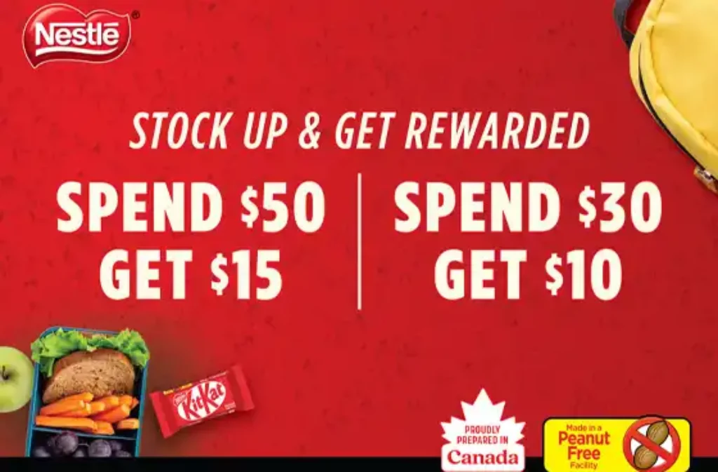 nestle seasonal rebate offer