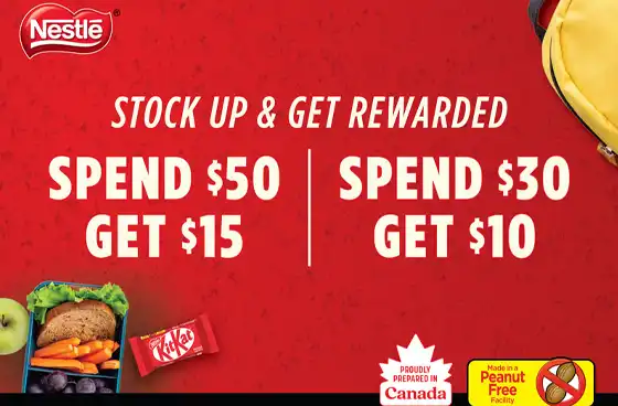 nestle seasonal rebate offer