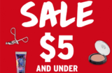 The Body Shop $5 & Under Beauty Sale