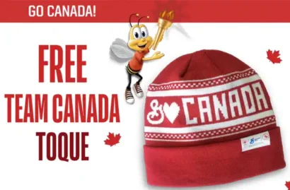 General Mills Canada Promotion | Free Team Canada Toque