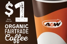 Get A&W Coffee For $1