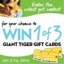 Giant Tiger – Cutest Pet Contest