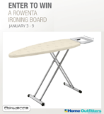 Home Outfitters – Win a Rowenta Ironing Board