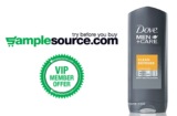 Free Dove Men+Care Oil Control Body Wash