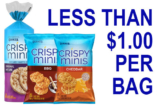 Major Savings on Quaker Crispy Minis