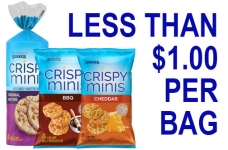 Major Savings on Quaker Crispy Minis