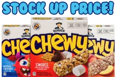 Stock Up on Quaker Chewy Bars