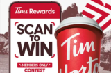 Tim Hortons Contest |  Olympics Scan to Win + Hockey Challenge Contest