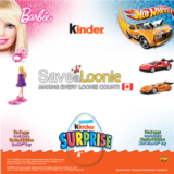 Kinder – Barbie & Hot Wheels Giveaway