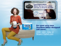 Free Cottonelle Roll Cover