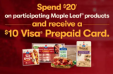 Maple Leaf Rebate | Get a $10 Prepaid Visa