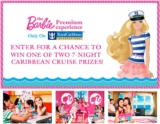 Barbie Premium Experience Royal Caribbean Sweepstakes