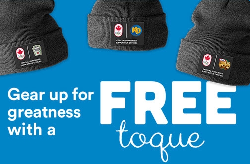 Kraft Promotion | Free Olympic Toques