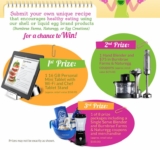 Burnbrae Farms Get Back on Track Recipe Contest