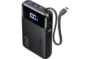INIU 20000mAh Power Bank, Small Fast Charging 45W Portable Charger, USB C in&out Battery Pack with Built in Cable