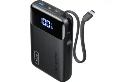 INIU Fast Charging 45W 20000mAh Power Bank with Built in Cable