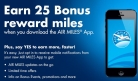 25 Free Air Miles