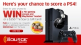 The Source – Score a PS4 Contest