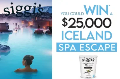 Siggi’s Contest Canada | Win a $25,000 Iceland Spa Escape
