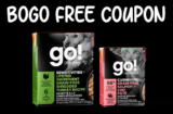 BOGO Free Petcurean GO! SOLUTIONS Tetra Pak Coupon