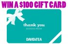 DAVIDsTEA eGift Card Giveaway