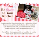 Redpath Be Sweet To Your Kitchen Contest