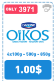 Danone Oikos Yogurt Coupon