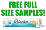 Free Ricola Extra Strength Cough Drops
