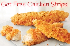 Free Chicken Strips for Lunch!
