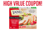 High Value Janes Meal Makers Coupon