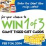 Giant Tiger – Giant Value Recipe Contest