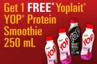 B2G1 YOP Protein or Smoothie Coupon