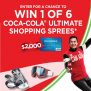 Coca-Cola Ultimate Shopping Spree Contest