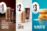 Start Your Day With McCafe for $1, $2 or $3
