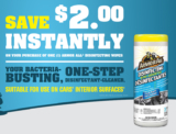 Armor All Disinfecting Wipes Coupon