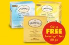 Free Twinings Tea Coupons